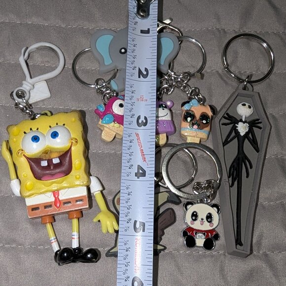 $1 with Bundle ~ Cartoonish Keychain Bundle 5205 - Picture 5 of 5